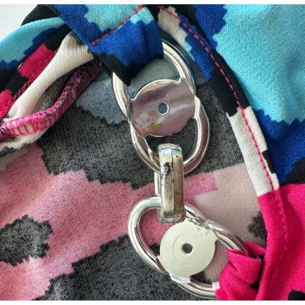 4everyoung Womens Off-Shoulder Leopard Print Dress M Polyester/Spandex - Picture 7 of 10